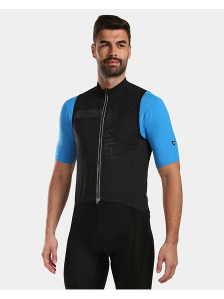 Kilpi Vestă rezistentă la vânt pentru bărbați Kilpi FLOW-M Neagră
