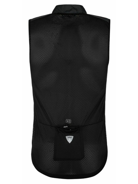 Kilpi Vestă de ciclism pentru bărbați Kilpi FLOW-M Neagră