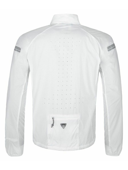 Kilpi Jachetă ușoară de alergare pentru bărbați Kilpi TIRANO-M Albă