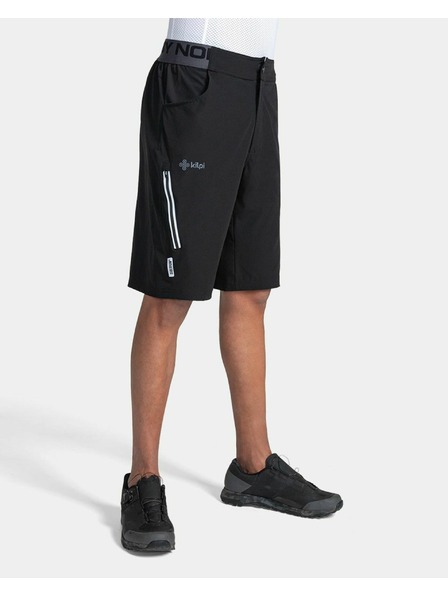 Kilpi Pantaloni scurți de ciclism pentru bărbați Kilpi TRACKEE-M Negru