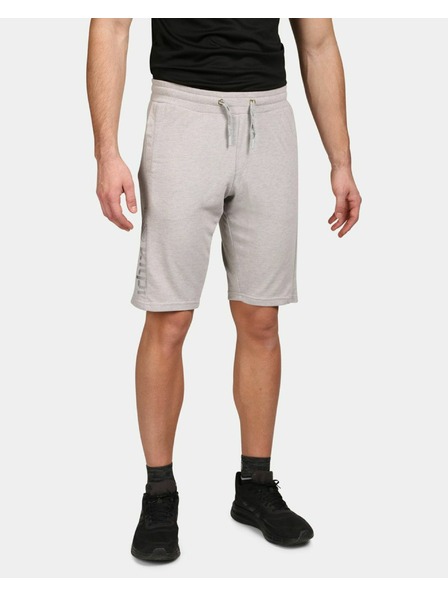 Kilpi Pantaloni scurți din bumbac pentru bărbați Kilpi TUSCON-M Gri Deschis