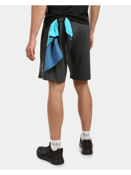 Kilpi Pantaloni scurți de fitness pentru bărbați Kilpi NANTES-M Negru