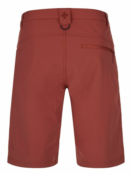 Kilpi Pantaloni scurți outdoor pentru bărbați Kilpi MORTON-M Roșu închis