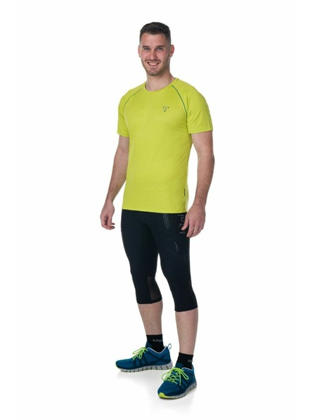 Kilpi Jambiere de alergare 3/4 pentru bărbați Kilpi TERRY-M Negru