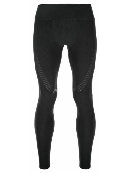 Kilpi Jambiere de alergare pentru bărbați Kilpi GEARS-M Negru