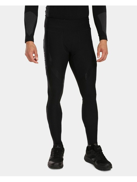 Kilpi Jambiere de alergare pentru bărbați Kilpi GEARS-M Negru