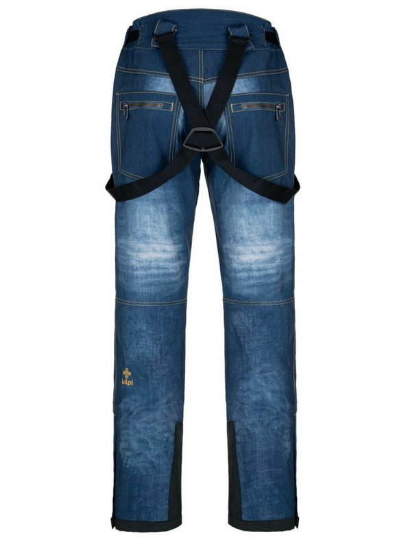 Kilpi Pantaloni de schi softshell pentru bărbați Kilpi JEANSO-M Albastru închis