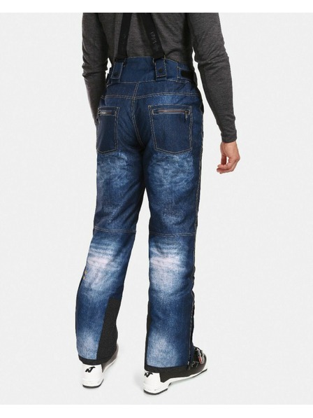 Kilpi Pantaloni de schi pentru bărbați Kilpi DENIMO-M Albastru Închis