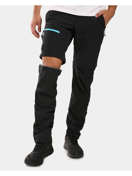 Kilpi Pantaloni de exterior detașabili pentru bărbați Kilpi HOSIO-M Negru