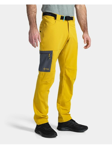 Kilpi Pantaloni outdoor bărbați Kilpi LIGNE-M Auriu