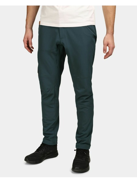 Kilpi Pantaloni de exterior pentru bărbați Kilpi LIGNE-M Verde închis