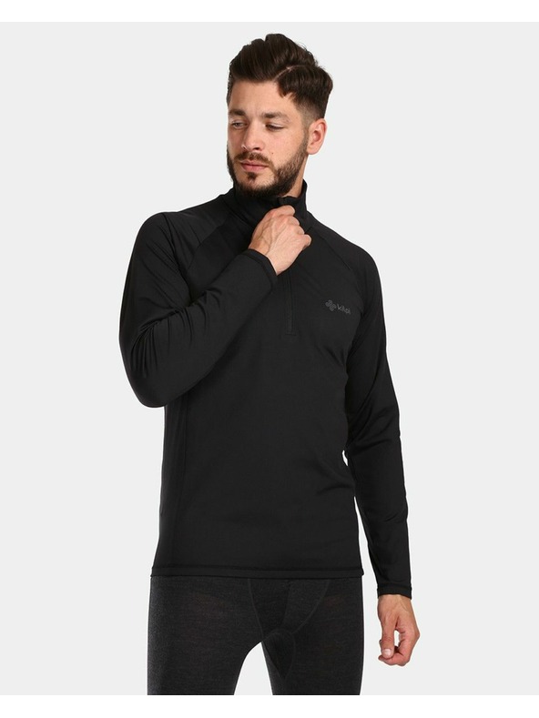 Kilpi Tricou termic pentru bărbați Kilpi WILLIE-M Negru