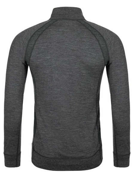 Kilpi Lenjerie termică din lână pentru bărbați Kilpi JAGER-M Gri închis