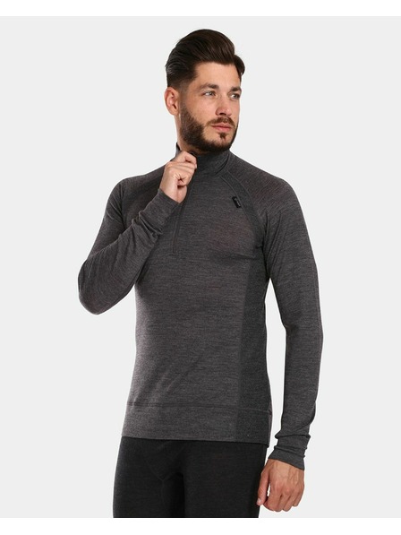 Kilpi Lenjerie de corp termică pentru bărbați Kilpi JAGER-M Gri închis