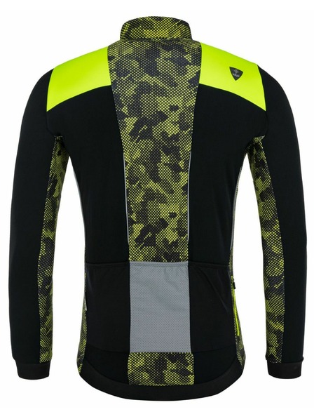 Kilpi Tricou de ciclism căptușit pentru bărbați Kilpi MOVETO-M Galben