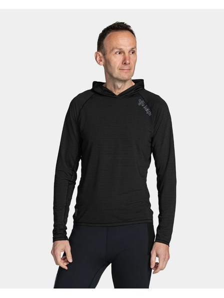 Kilpi Tricou funcțional cu mânecă lungă pentru bărbați Kilpi AILEEN-M Negru