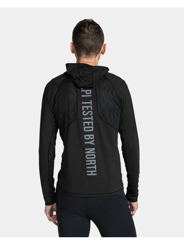 Kilpi Tricou funcțional cu mânecă lungă pentru bărbați Kilpi AILEEN-M Negru