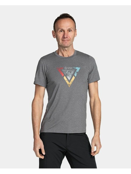 Kilpi Tricou tehnic pentru bărbați Kilpi LISMAIN-M Gri închis