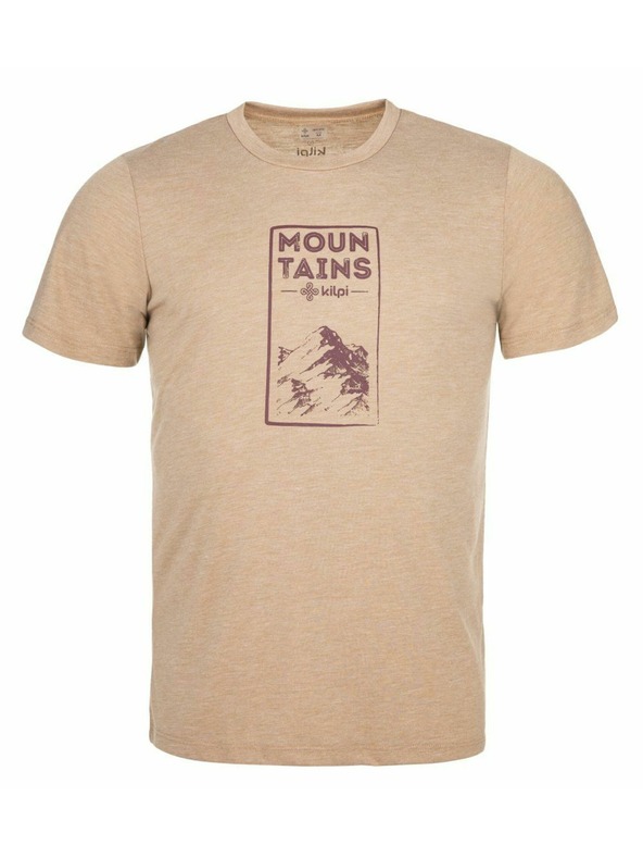 Kilpi Tricou outdoor pentru bărbați Kilpi GAROVE-M Bej