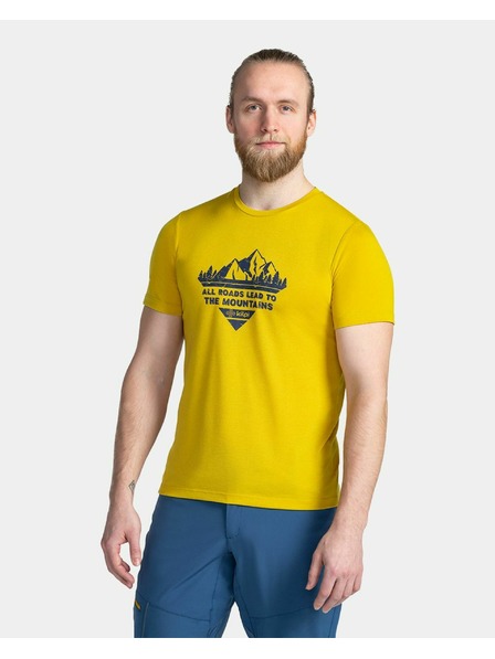 Kilpi Tricou tehnic pentru bărbați Kilpi GAROVE-M Auriu