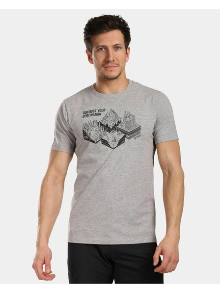 Kilpi Kilpi GAROVE-M Tricou funcțional pentru bărbați Gri deschis