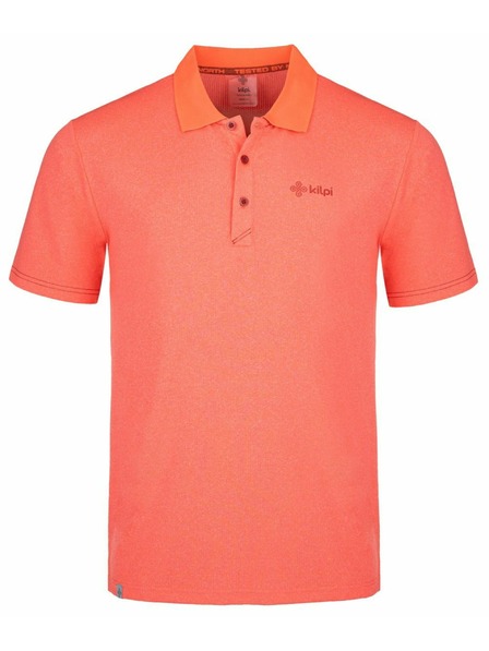 Kilpi Tricou polo funcțional pentru bărbați Kilpi COLLAR-M Corai