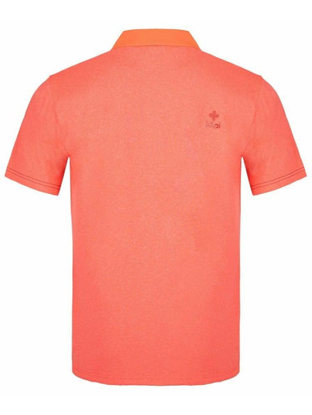 Kilpi Tricou polo funcțional pentru bărbați Kilpi COLLAR-M Corai