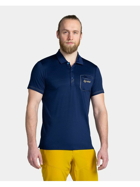 Kilpi Tricou polo pentru bărbați Kilpi GIVRY-M Albastru Închis