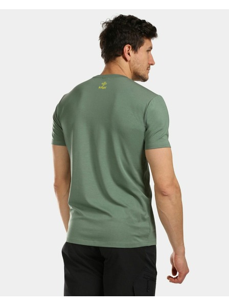 Kilpi Tricou funcțional pentru bărbați Kilpi GAROVE-M Khaki