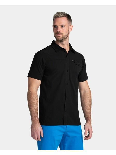 Kilpi Cămașă outdoor pentru bărbați Kilpi BOMBAY-M Negru