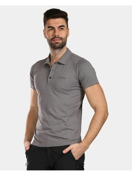 Kilpi Tricou polo funcțional pentru bărbați Kilpi GIVRY-M Negru