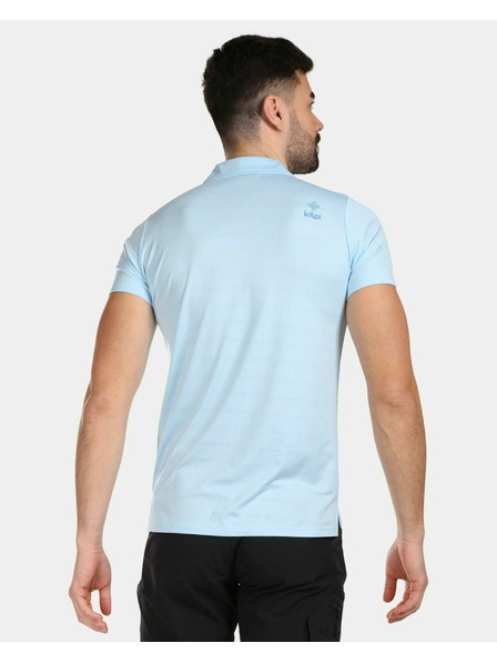 Kilpi Cămașă polo funcțională pentru bărbați Kilpi OLIVA-M Albastru deschis
