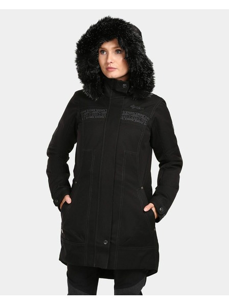 Kilpi Palton de iarnă pentru femei Kilpi PERU-W negru