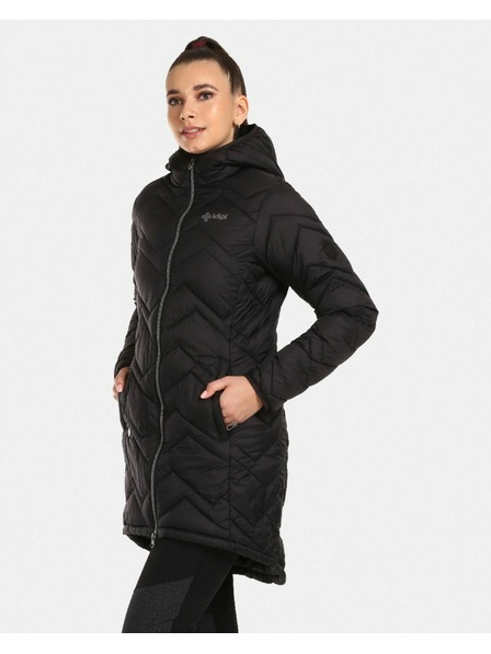 Kilpi Palton căptușit pentru femei Kilpi LEILA-W Negru