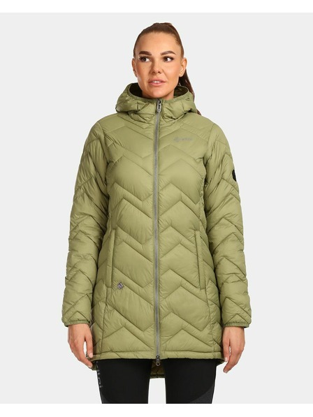 Kilpi Palton căptușit pentru femei Kilpi LEILA-W Verde