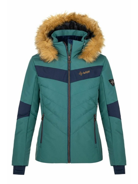 Kilpi Jachetă de schi pentru femei Kilpi ALISIA-W Verde închis