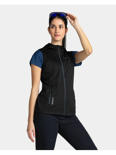 Kilpi Vestă softshell pentru femei Kilpi MONILEA-W Neagră