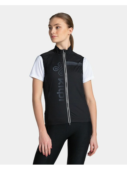 Kilpi Vestă rezistentă la vânt pentru femei Kilpi FLOW-W Neagră