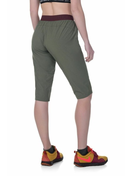 Kilpi Pantaloni 3/4 outdoor pentru femei Kilpi MEEDIN-W Roșu închis
