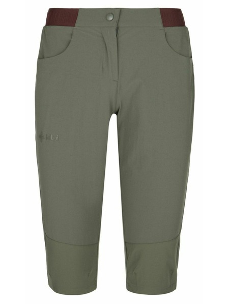 Kilpi Pantaloni 3/4 outdoor pentru femei Kilpi MEEDIN-W Kaki