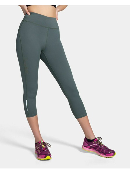 Kilpi Jambiere 3/4 pentru femei Kilpi AMIRA-W Verde închis