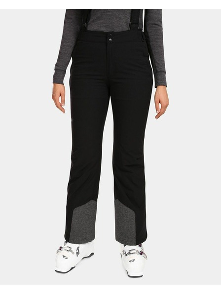 Kilpi Pantaloni de schi pentru femei Kilpi ELARE-W Negru