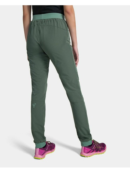 Kilpi Pantaloni de exterior pentru femei Kilpi MIMI-W Verde închis