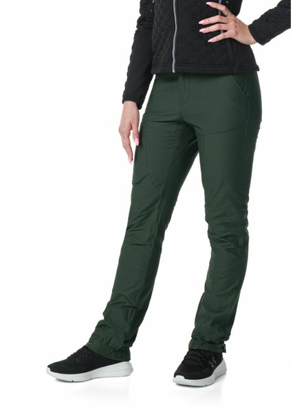 Kilpi Pantaloni outdoor pentru femei Kilpi JASPER-W Verde Închis