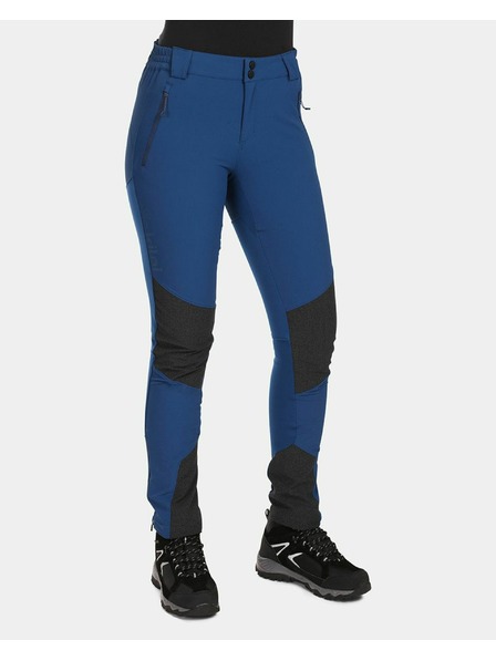 Kilpi Pantaloni outdoor pentru femei Kilpi NUUK-W Albastru închis
