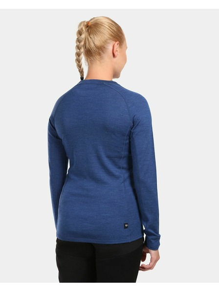 Kilpi Tricou funcțional cu mânecă lungă pentru femei Kilpi MAVORA TOP-W Albastru închis