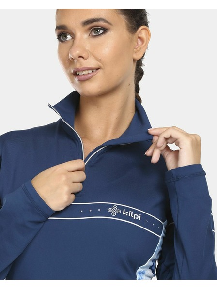 Kilpi Lenjerie termică cu mânecă lungă pentru femei Kilpi LEEMA-W Albastru închis