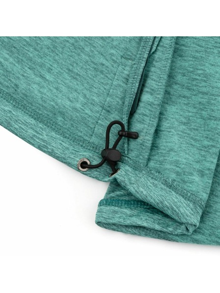 Kilpi Hanorac sport cu glugă pentru femei Kilpi LAYANA-W Turcoaz