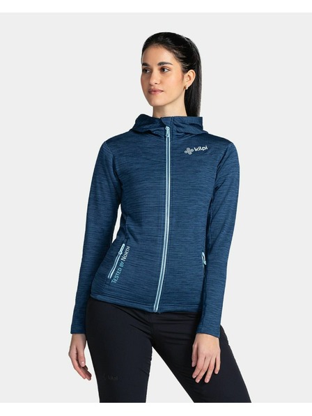 Kilpi Hanorac sport cu glugă pentru femei Kilpi SEVELEN-W Albastru închis