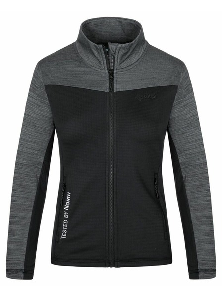 Kilpi Hanorac sport fără glugă pentru femei Kilpi SIREN-W Negru